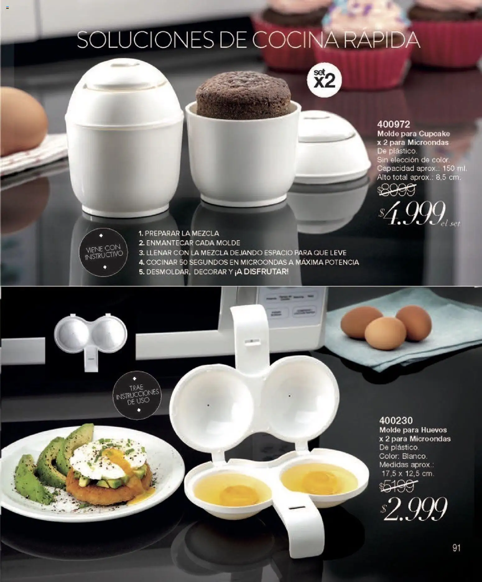 Violetta - Violetta Cosméticos │ válido desde el 09.03.2026 | Página: 485 | Productos: Cocina, Molde, Microondas, Huevos