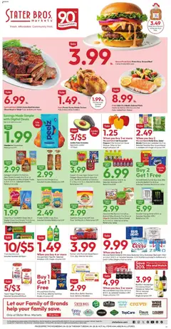 Preview of Stater Bros weekly ads valid from 22.04.2026