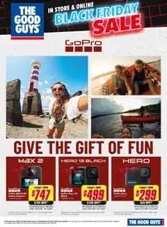 Preview of The Good Guys Black Friday GoPro - valid from 23.11.2025