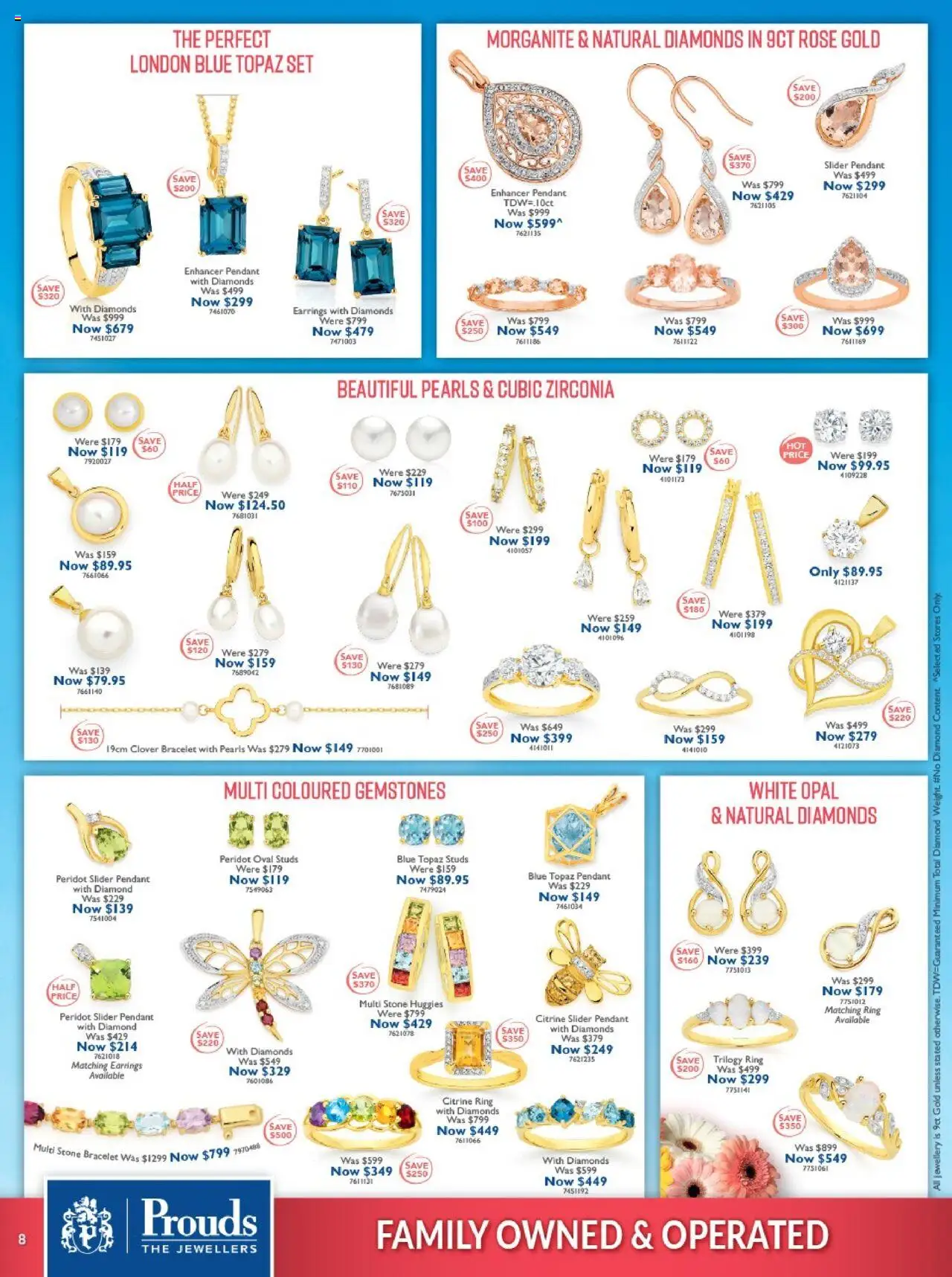 Prouds The Jewellers catalogue - valid from 04.08.2025 | Page: 8 | Products: Diamond, Jewellery, Pendant, Weight