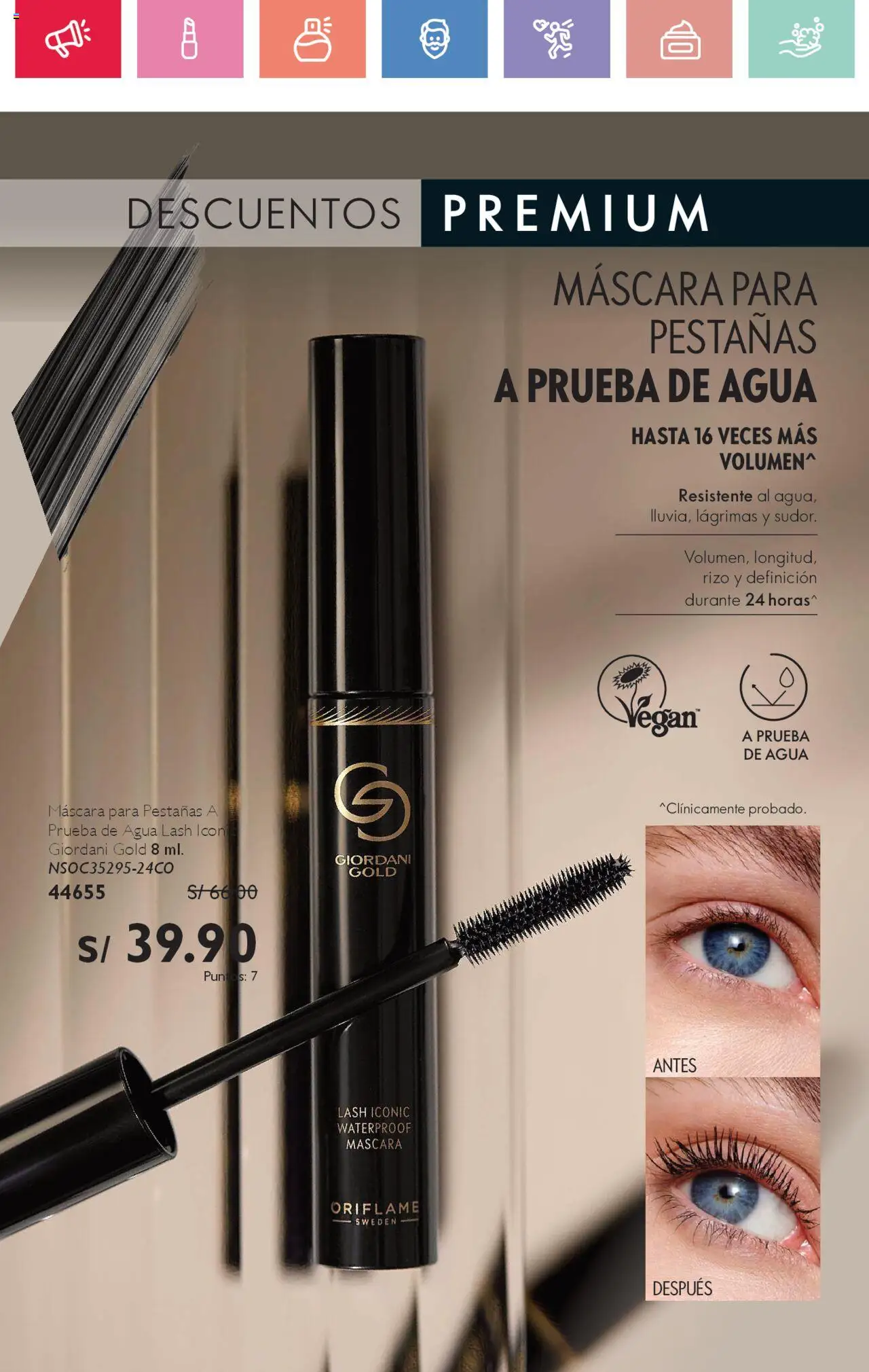 Catálogo Oriflame válido desde 02.08.2025 | Página: 114 | Productos: Máscara
