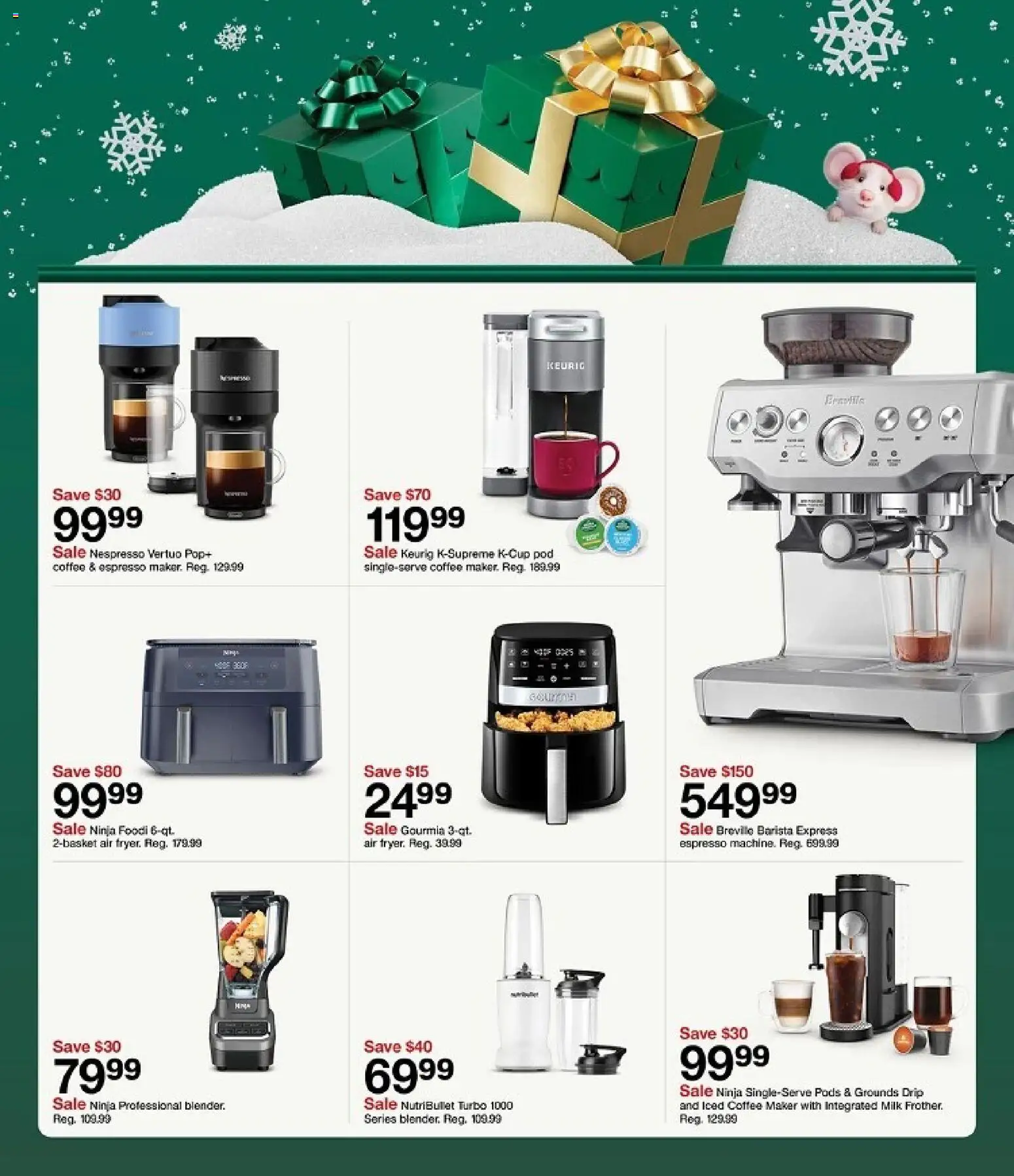 Target Weekly Ad - valid from 07.12.2025 | Page: 23 | Products: Milk, Coffee, Coffee maker