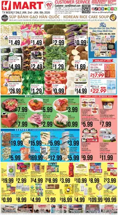 Preview of Hmart weekly ads valid from 02.01.2026