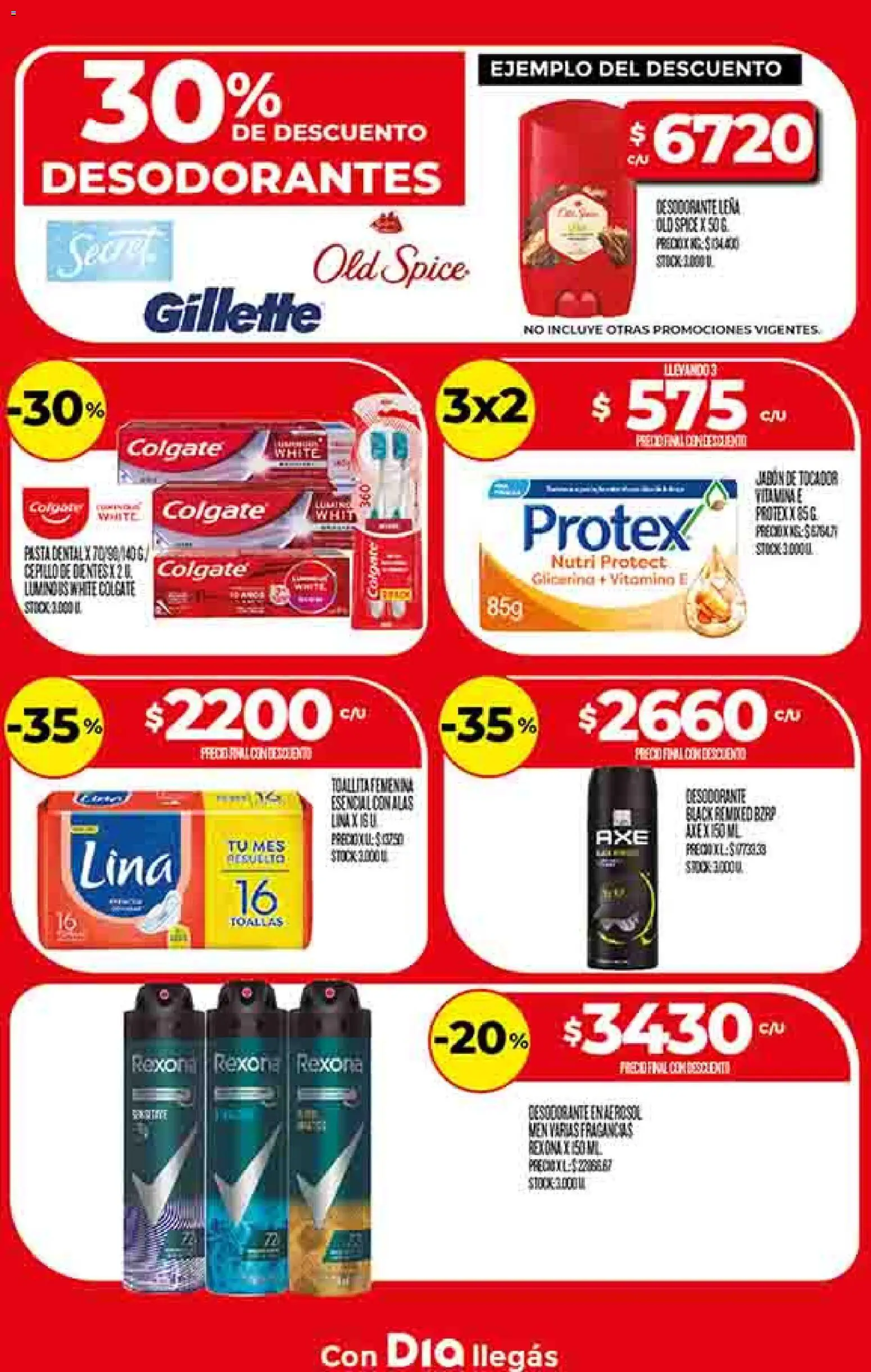 Dia - Ofertas - Salta y Jujuy │ válido desde el 14.01.2026 | Página: 19 | Productos: Toallas, Jabón, Desodorante, Pasta dental