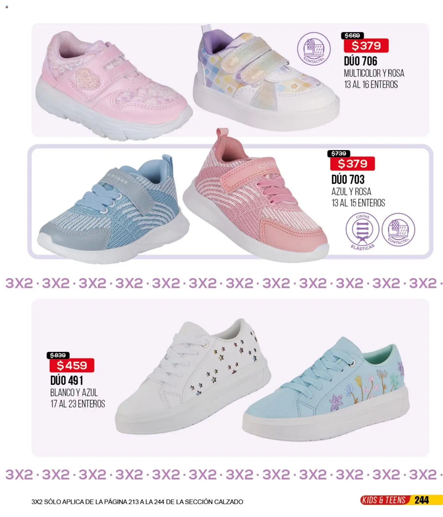 Nuevas ofertas de Cklass válidas en toda la República Mexicana desde el 18.03.2026. ¡Encuentra las mejores ofertas en Cklass catálogo Liquidación total calzado! | Página: 245