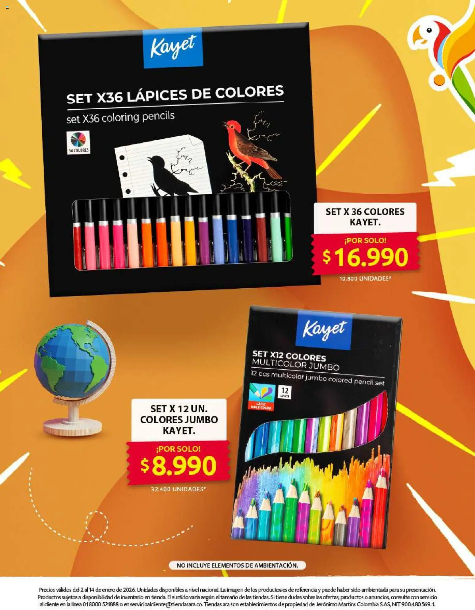 Ara revista - valida desde el 02.01.2026 | Página: 11 | Productos: Sobre