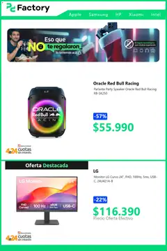 PC Factory ofertas  válido desde el 29.12.2025 | Página: 3 | Productos: Monitor, Usb, Parlante, Té