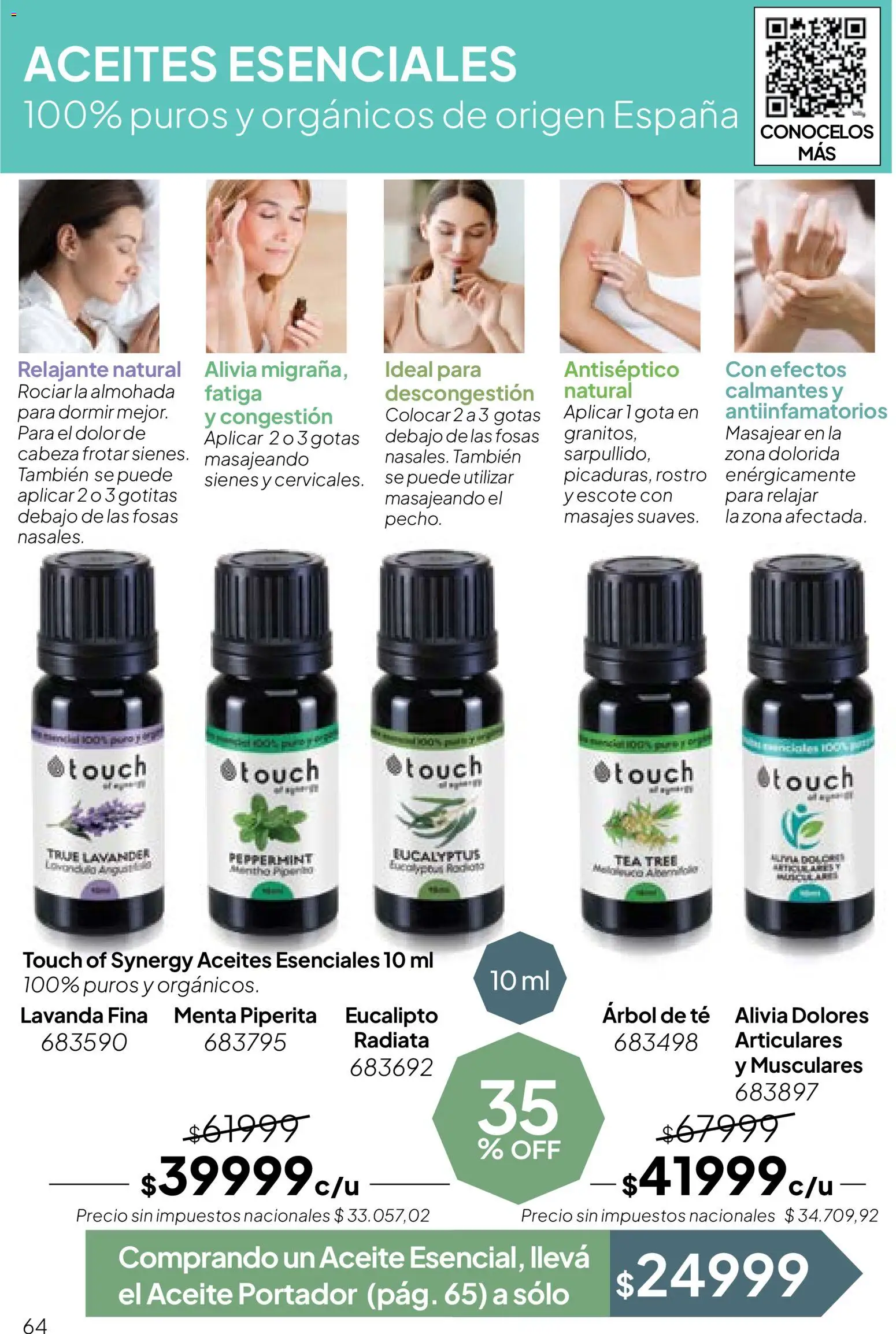 Tupperware Folleto │ válido desde el 26.02.2026 | Página: 65 | Productos: Almohada, Aceite, Té