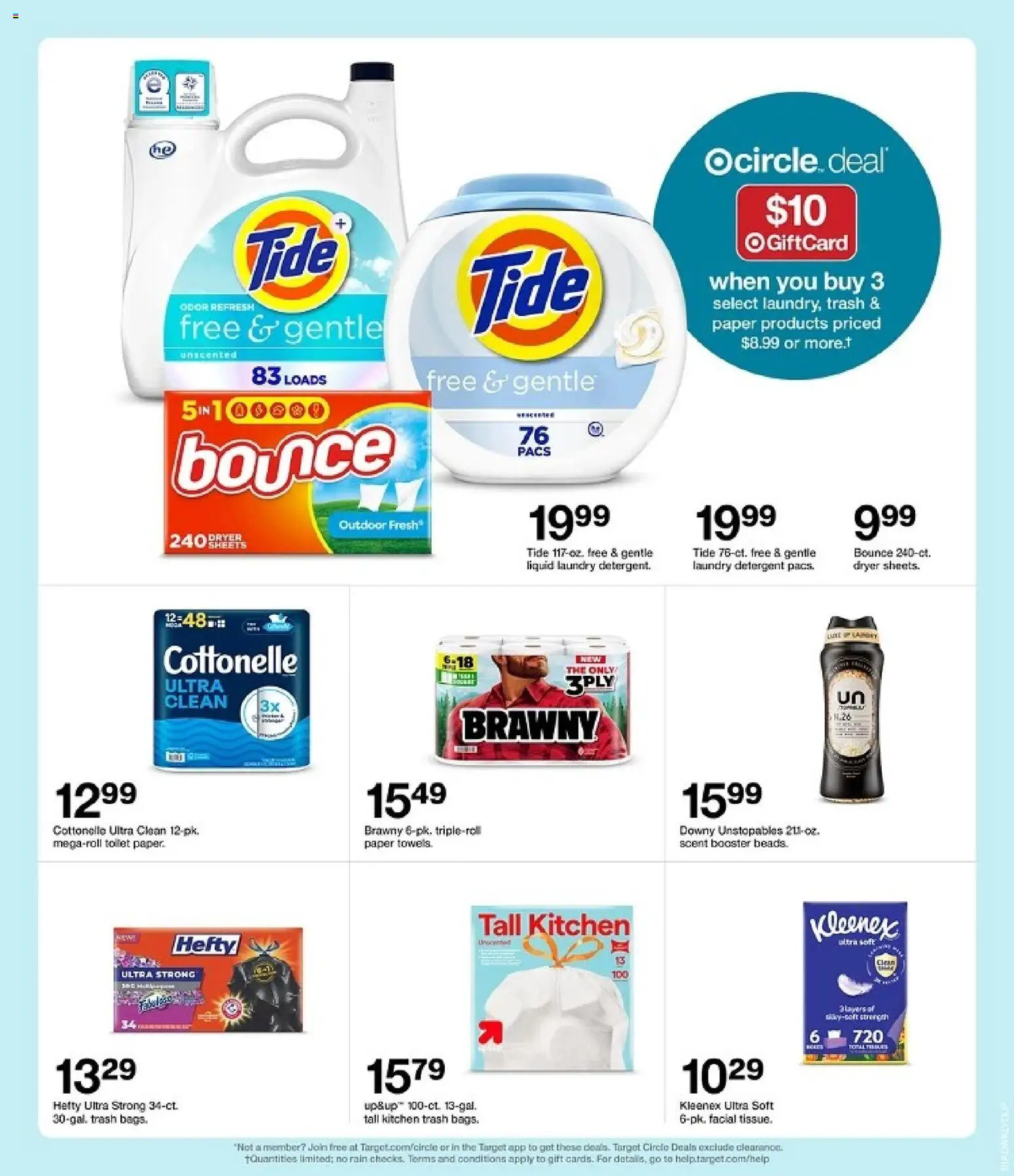 Target Weekly Ad - valid from 08.03.2026 | Page: 25 | Products: Detergent, Dryer