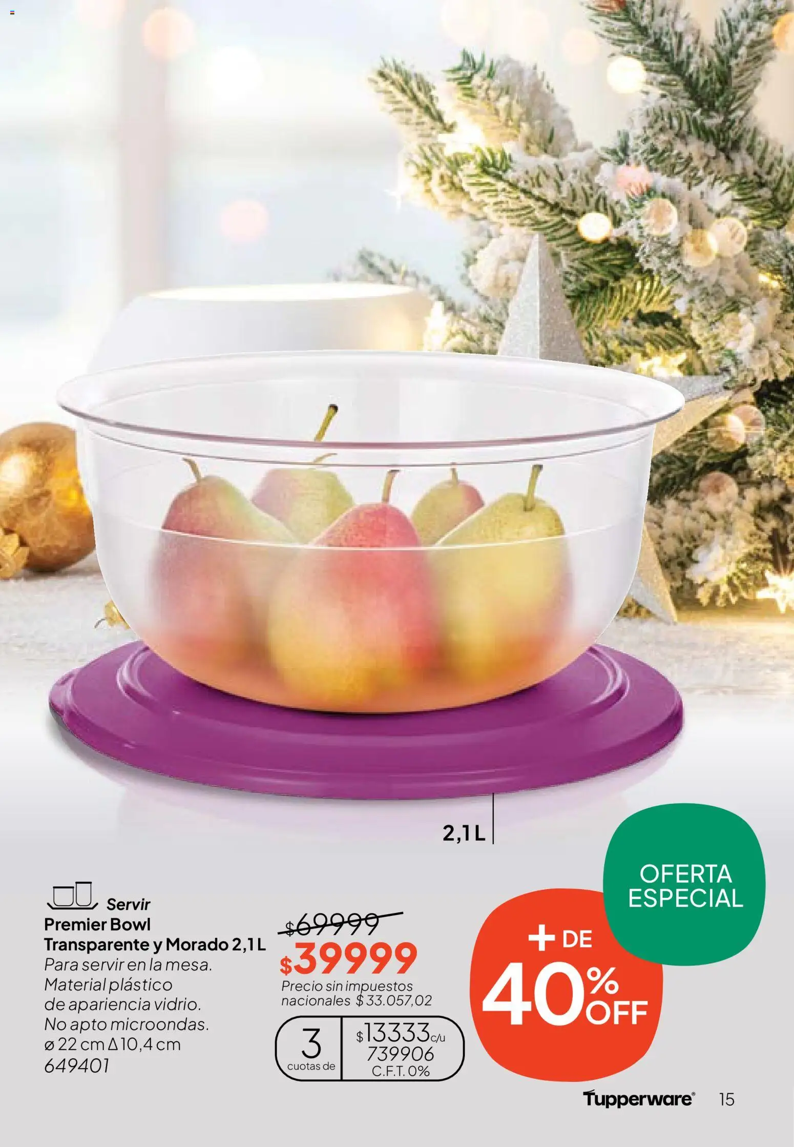 Tupperware Folleto │ válido desde el 24.11.2025 | Página: 16 | Productos: Bowl