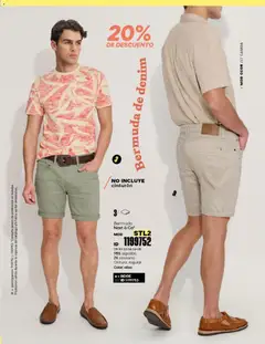 Vista previa de Price Shoes catálogo Oportunidades, nuevo folleto de la tienda, válido en México a partir del 23.01.2026 | Página: 109 | Productos: Cinturón, Camisa, Bermuda