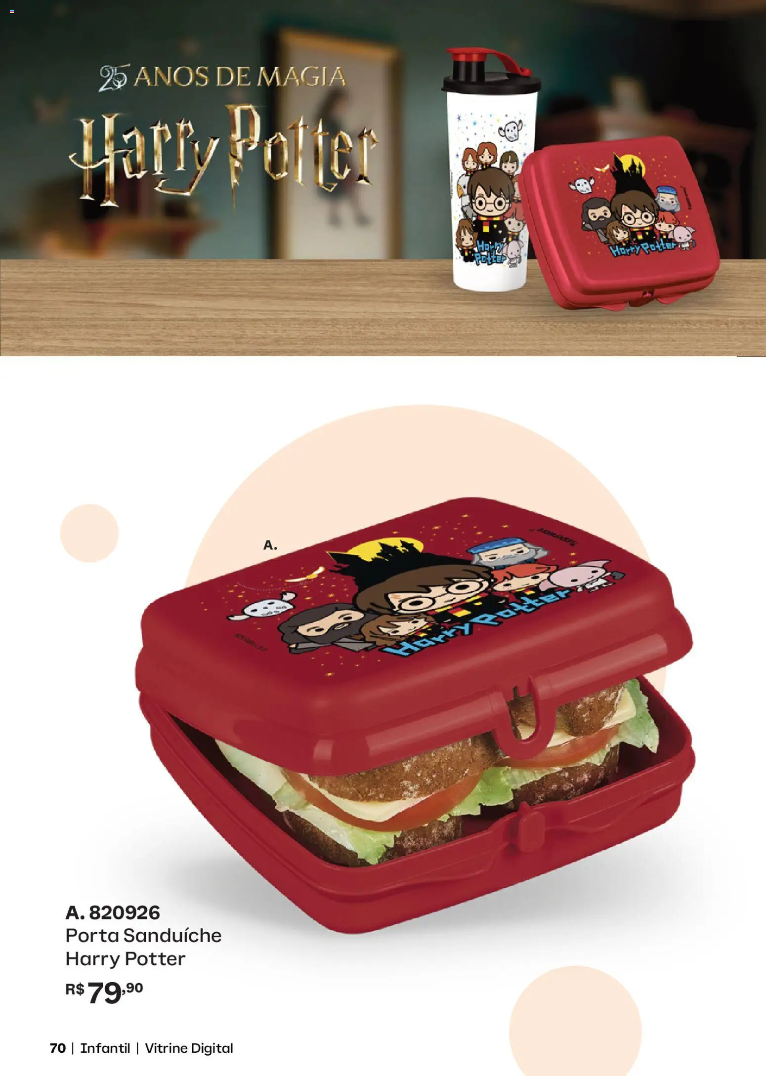 Tupperware Folheto - válido de 01.04.2026 | Página: 70 | Produtos: Pó, Porta, Sanduíche