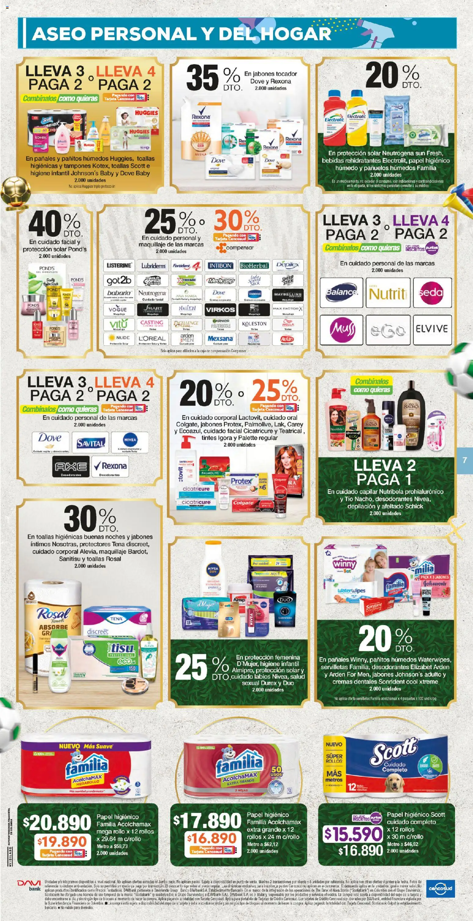 Jumbo revista - valida desde el 27.02.2026 | Página: 7 | Productos: Banco, Servilletas, Tampones, Caja