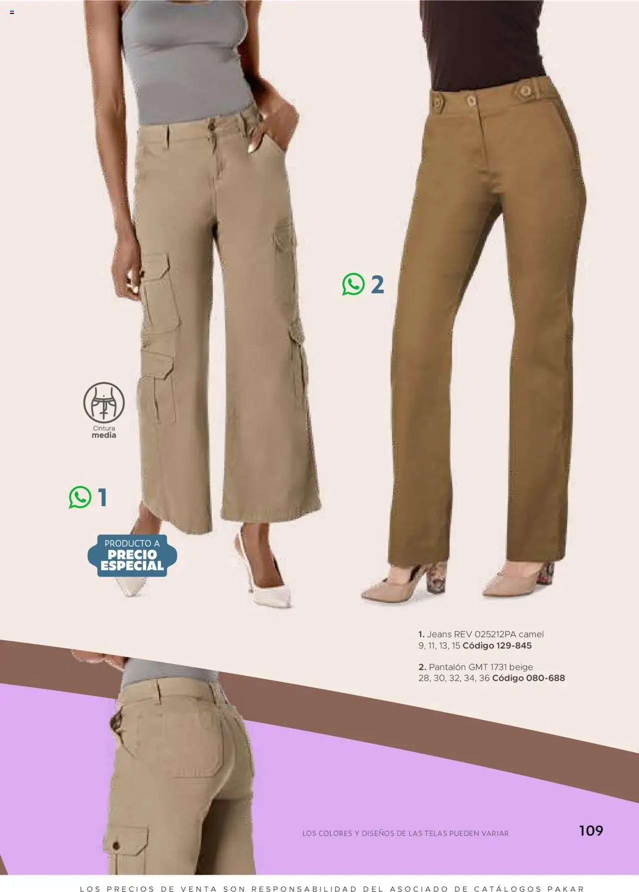 Nuevas ofertas de SC Pakar válidas en toda la República Mexicana desde el 24.07.2025. ¡Encuentra las mejores ofertas en SC Pakar Catálogo Ropa y Accesorios! | Página: 109