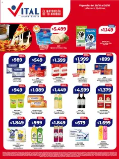 Vista previa Vital - Ofertas - Laferrere válido desde el 20.10.2025