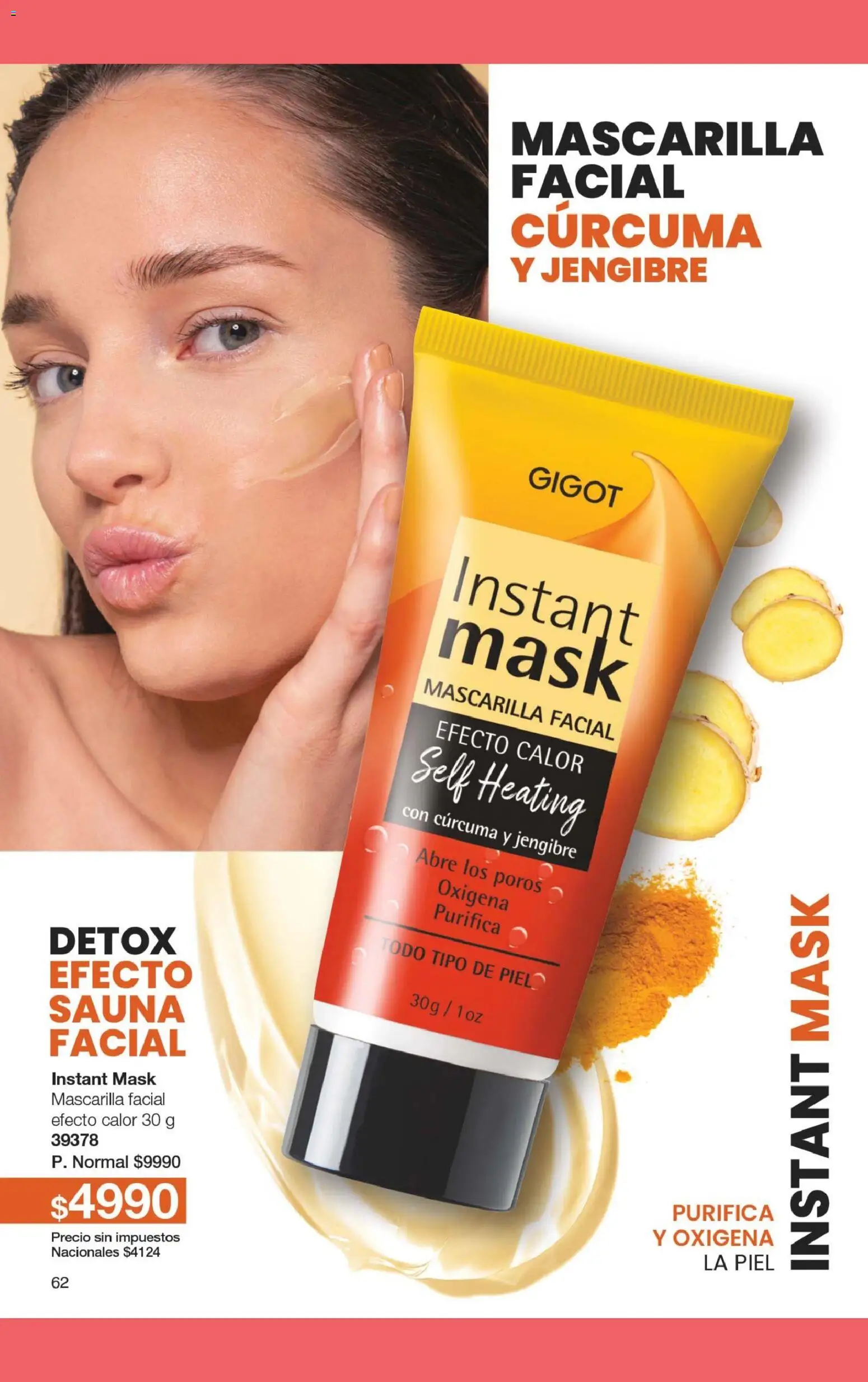 Gigot - CAMPAÑA 08 │ válido desde el 30.04.2026 | Página: 74 | Productos: Mascarilla, Curcuma