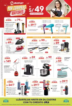 Vista previa de folleto Catálogo Hiraoka  de la Hiraoka válido desde 01.10.2025 | Página: 4 | Productos: Cable, Batidora