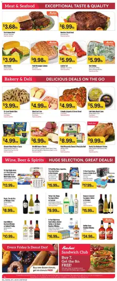 Preview of Basha's weekly ads valid from 08.04.2026 | Page: 2 | Products: Bread, Garlic, Cupcake, Bag