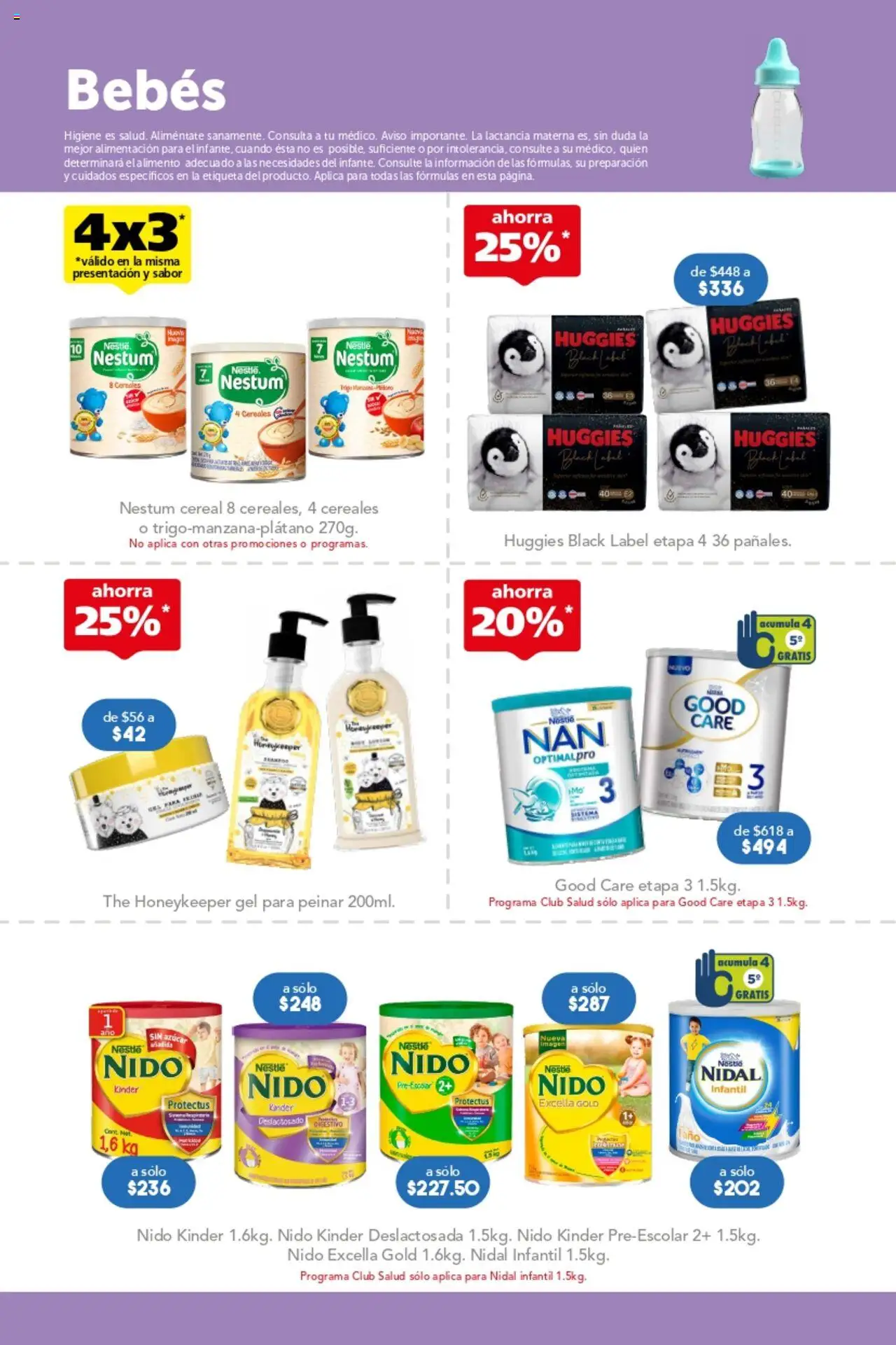 Nuevas ofertas de Farmacia San Pablo válidas en toda la República Mexicana desde el 28.09.2025. ¡Encuentra las mejores ofertas en Farmacia San Pablo catálogo! | Página: 10 | Productos: Azúcar, Cereales