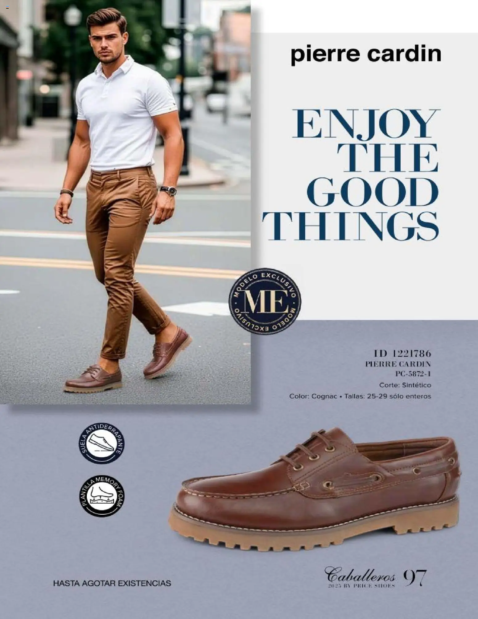 Nuevas ofertas de Price Shoes válidas en toda la República Mexicana desde el 26.11.2025. ¡Encuentra las mejores ofertas en Price Shoes catálogo Caballeros! | Página: 97