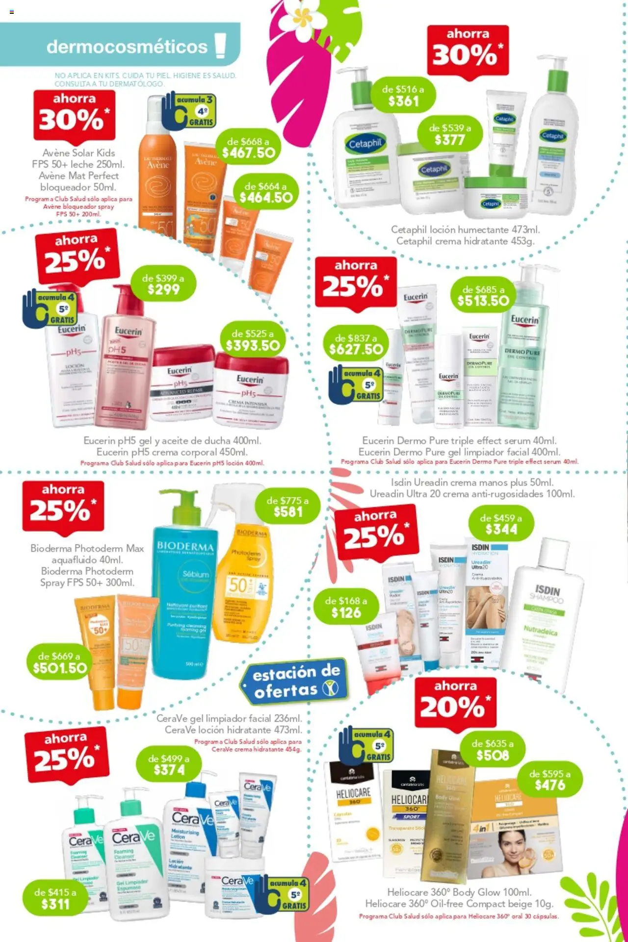 Nuevas ofertas de Farmacia San Pablo válidas en toda la República Mexicana desde el 31.07.2025. ¡Encuentra las mejores ofertas en Farmacia San Pablo - Catálogo! | Página: 3 | Productos: Serum, Aceite, Loción, Limpiador