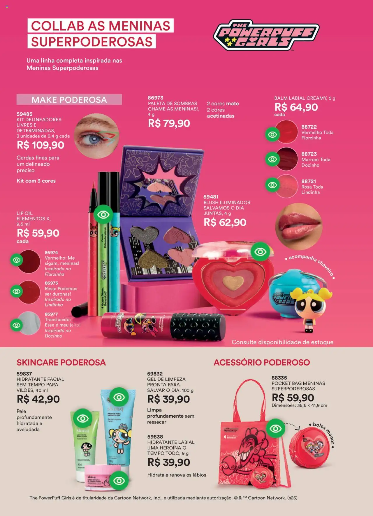 O Boticário Folheto - válido de 22.09.2025 | Página: 47 | Produtos: Blush, Gel de limpeza, Iluminador, Bolsa