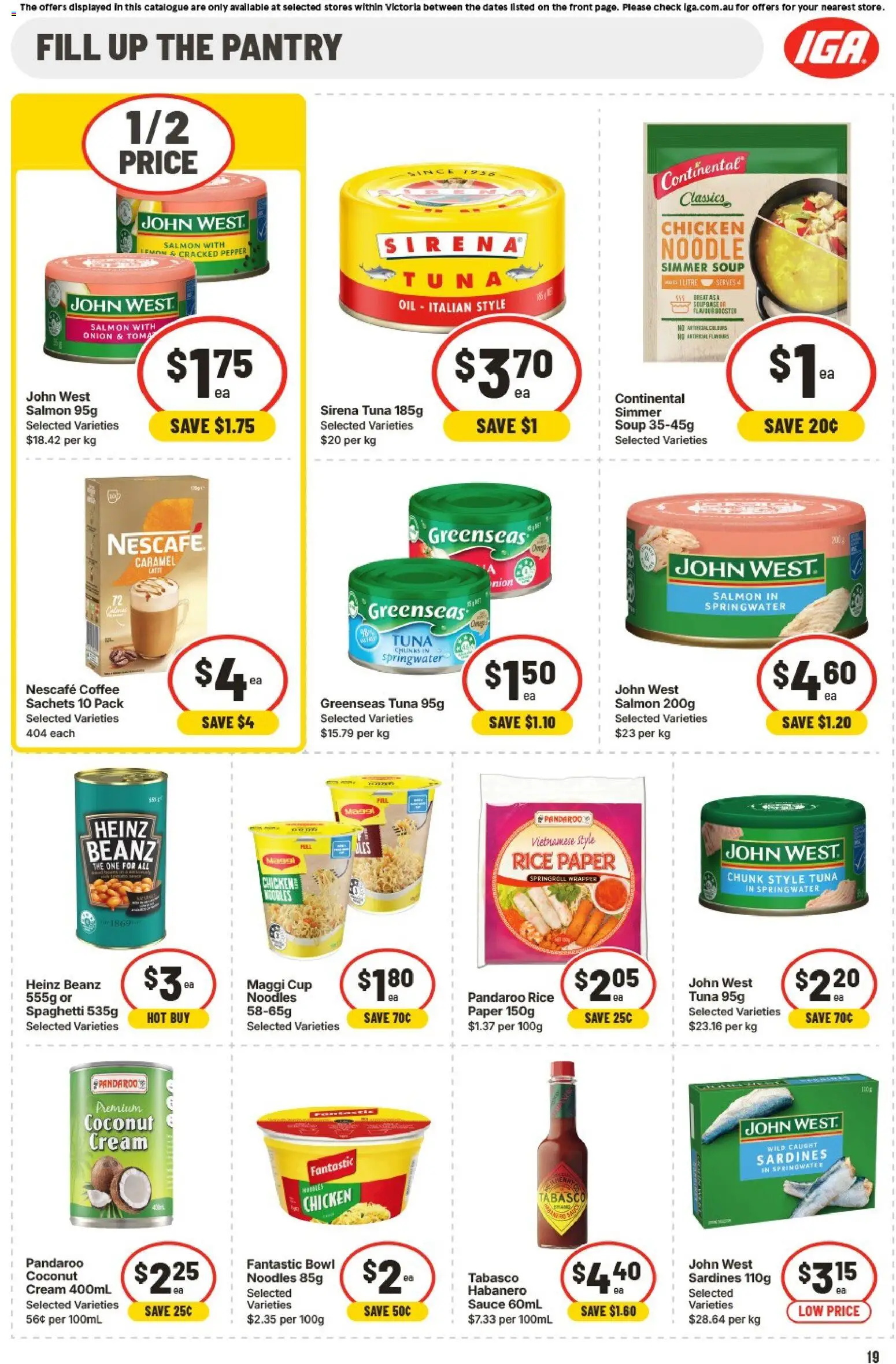 IGA catalogue - valid from 24.12.2025 | Page: 22 | Products: Coffee, Rice, Pepper, Soup