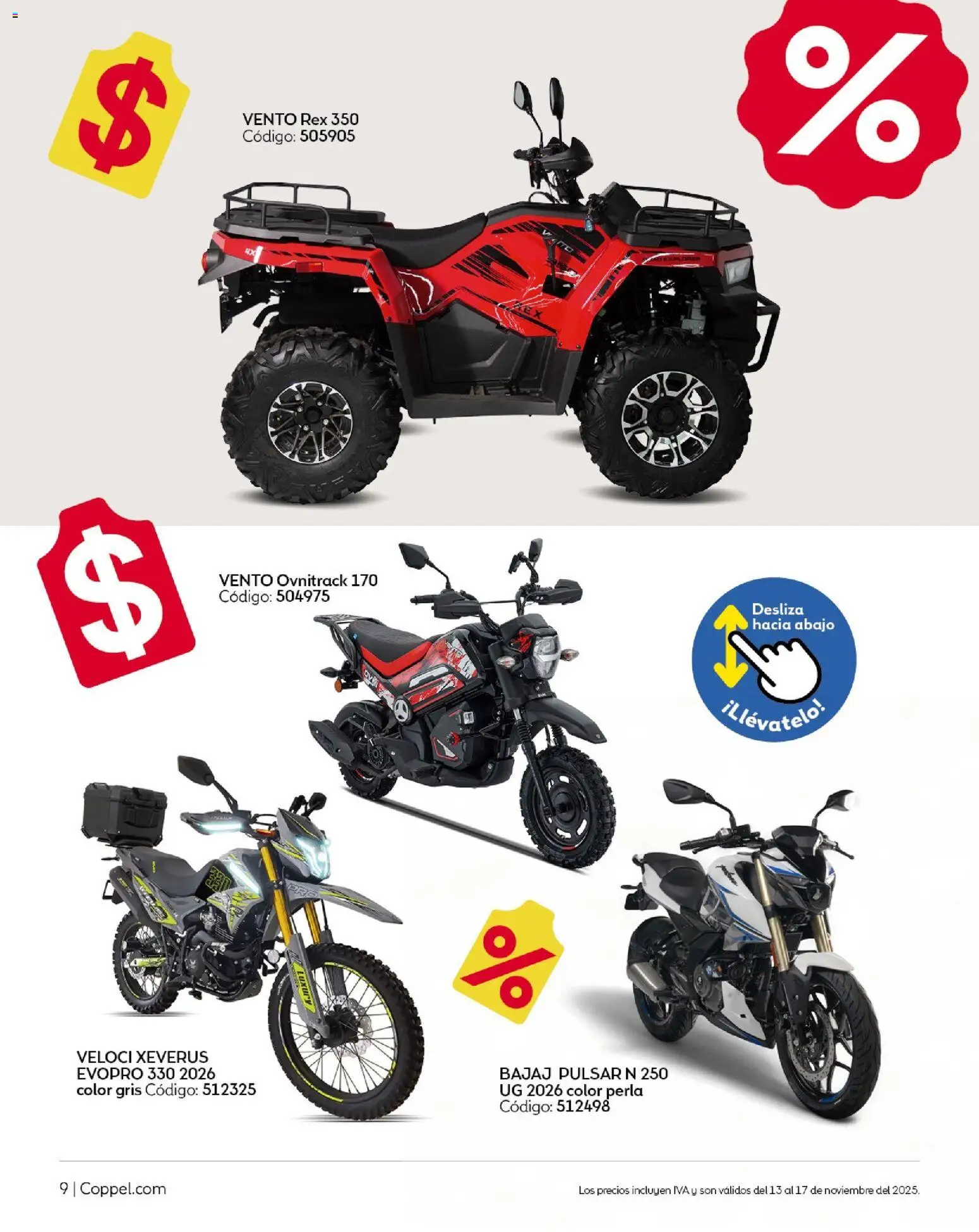 Nuevas ofertas de Coppel válidas en toda la República Mexicana desde el 13.11.2025. ¡Encuentra las mejores ofertas en Coppel Buen Fin! | Página: 10