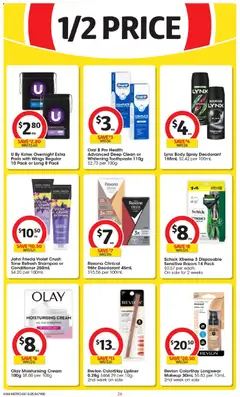 Preview of Coles  Catalogue  - valid from 03.12.2025 | Page: 27 | Products: Makeup, Deodorant, Toothpaste, Lip liner