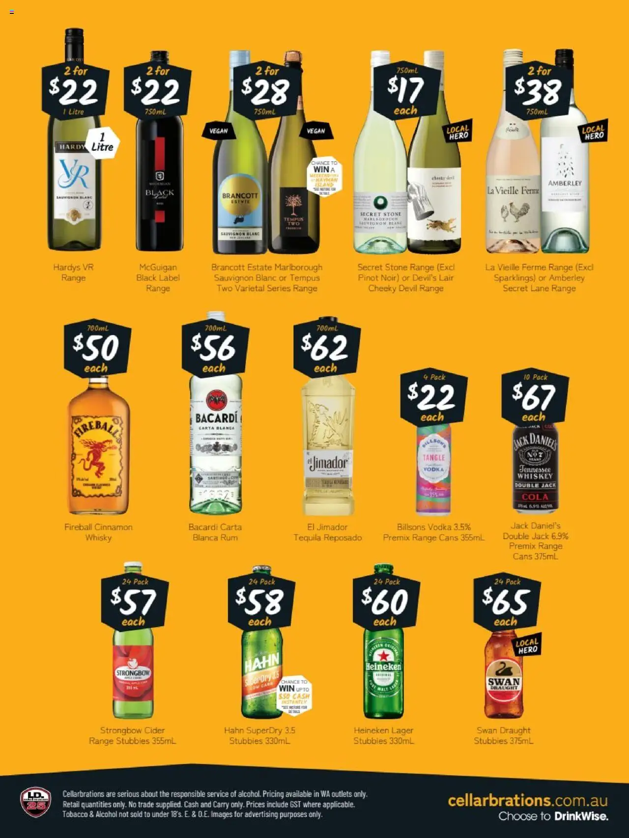 Cellarbrations catalogue - valid from 20.10.2025 | Page: 2 | Products: Vodka, Whiskey, Rum