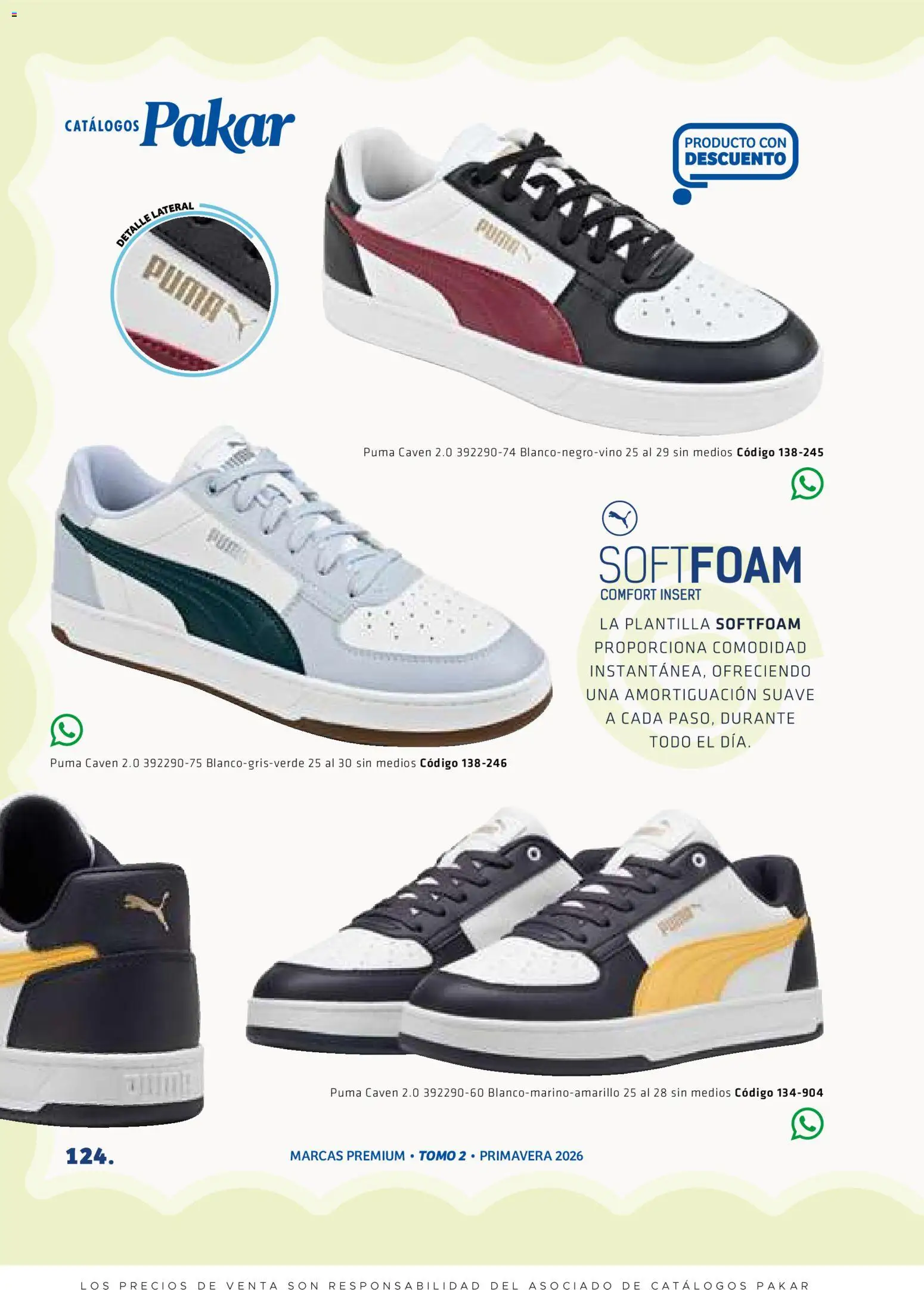 Nuevas ofertas de SC Pakar válidas en toda la República Mexicana desde el 27.02.2026. ¡Encuentra las mejores ofertas en SC Pakar catálogo Premium Men Tomo 2! | Página: 124