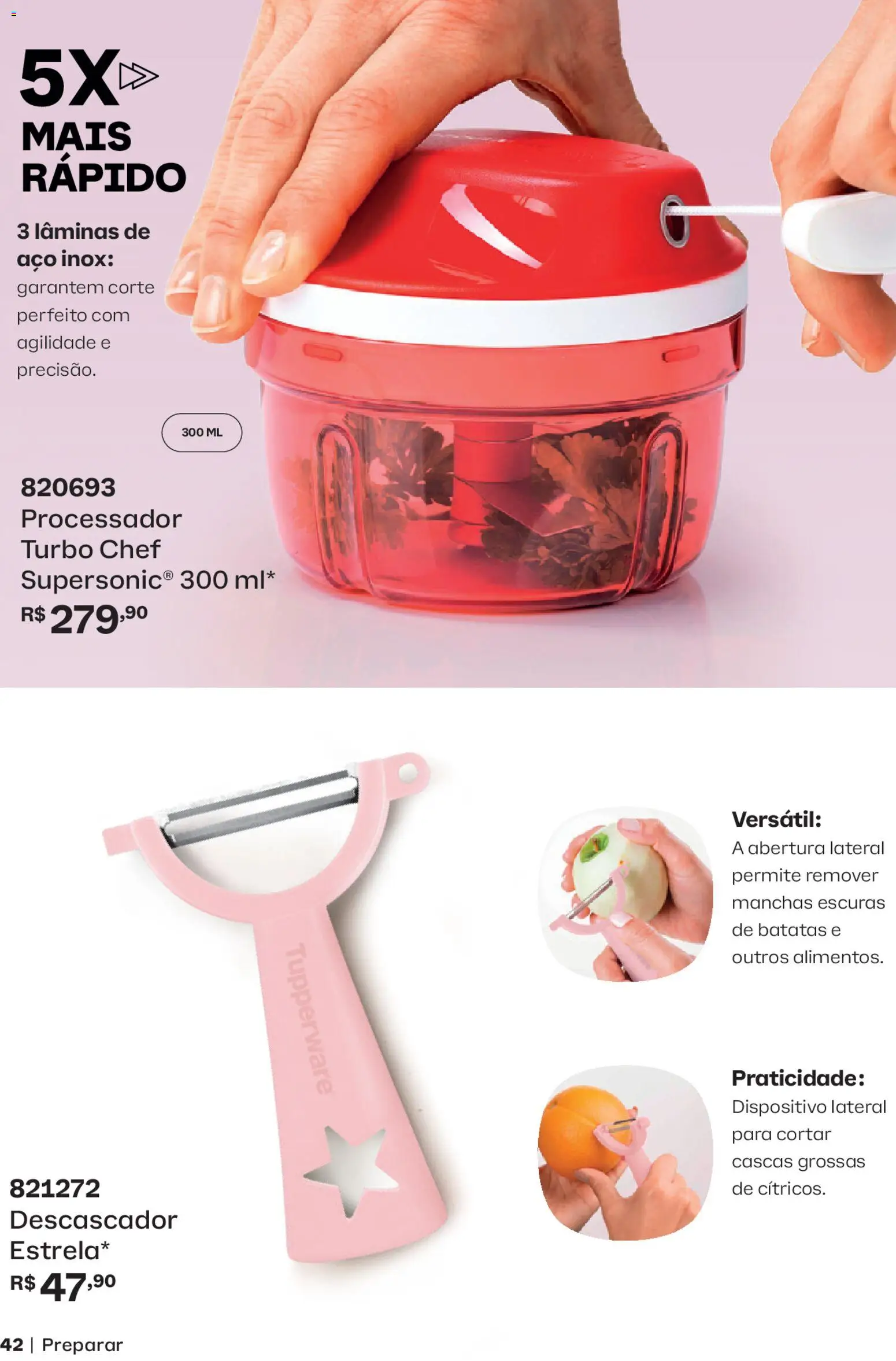 Tupperware Folheto - válido de 01.05.2026 | Página: 42 | Produtos: Processador