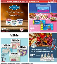 Preview of Longo's weekly flyer / circulaire from shop Longo's valid from 04.12.2025 | Page: 23 | Products: Nuts, Ice cream, Freezer, Cheese