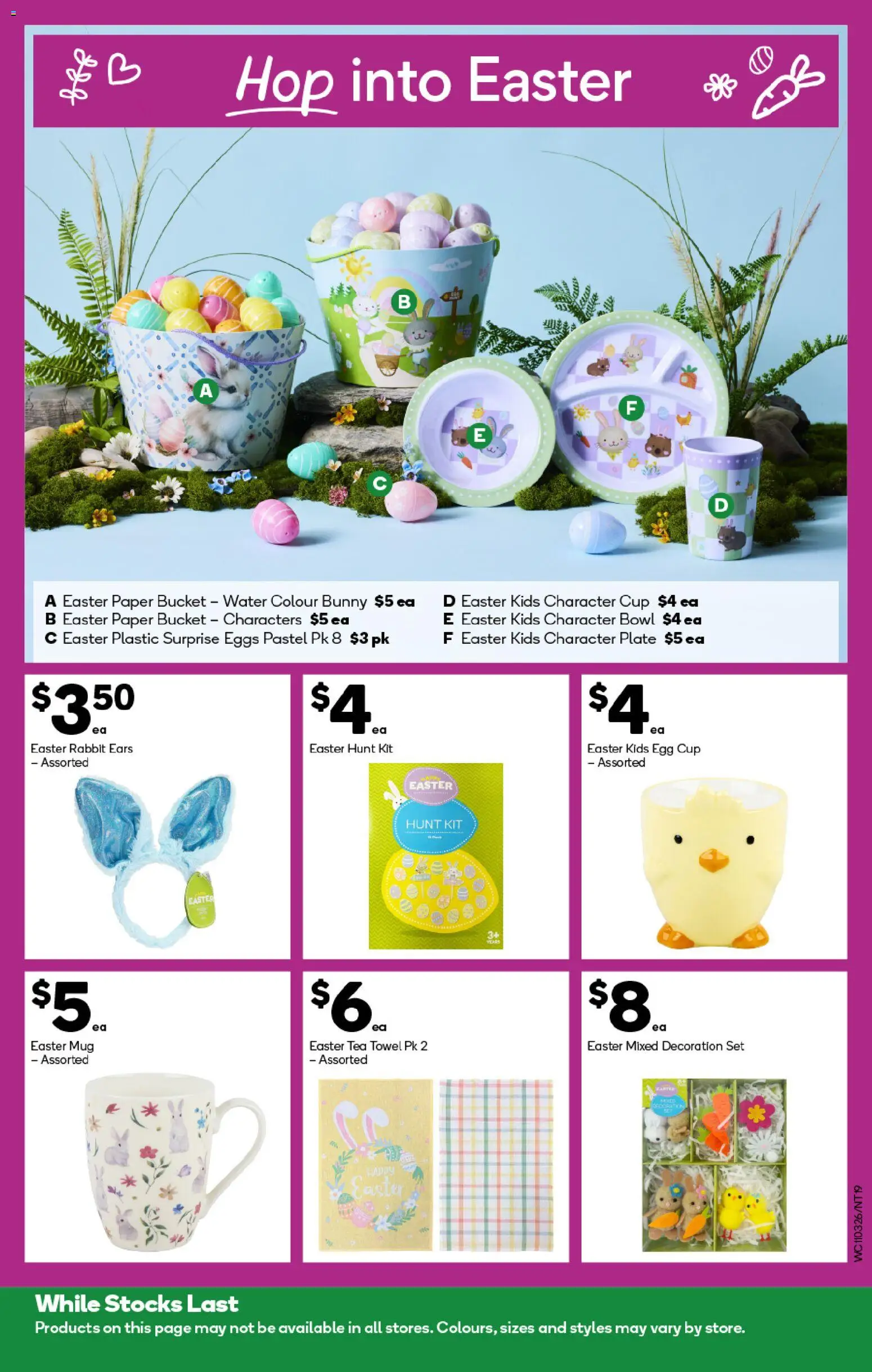 Woolworths catalogue - valid from 11.03.2026 | Page: 19 | Products: Bucket, Eggs, Tea, Water