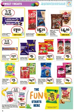 Preview of IGA catalogue  - valid from 01.04.2026 | Page: 17 | Products: Milk, Dairy, Lollies, Bag
