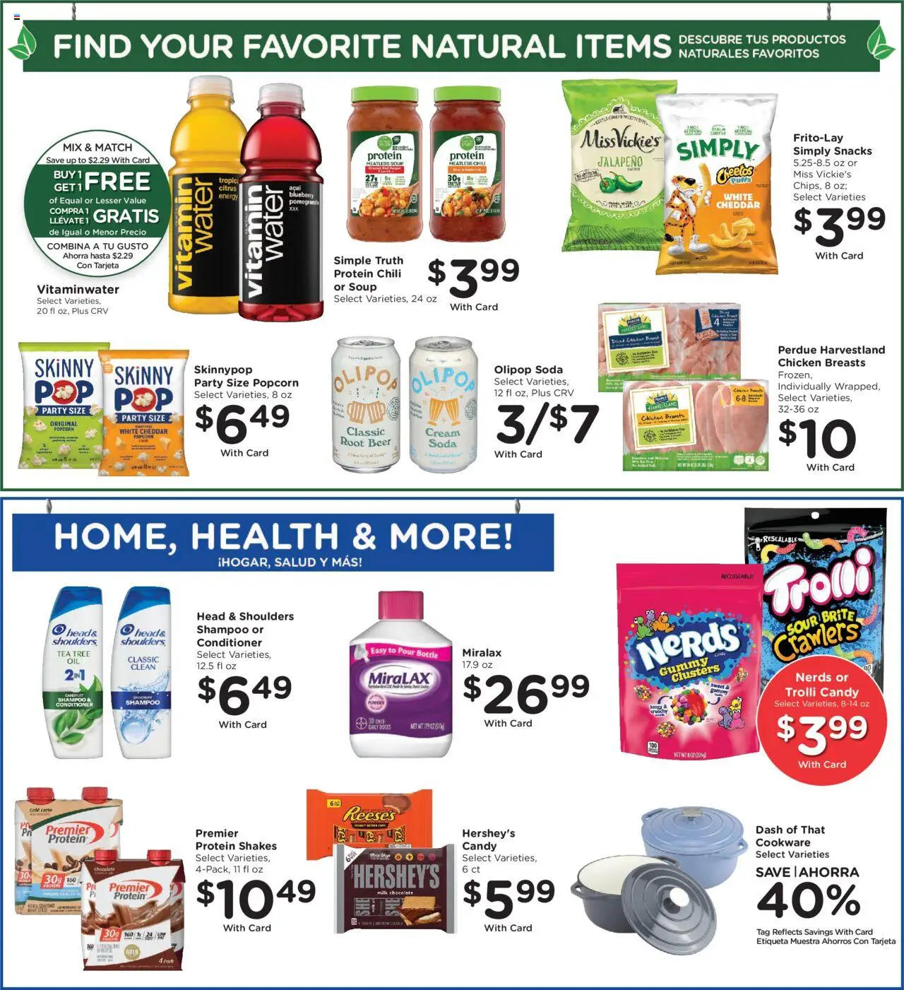 Ralphs Weekly Ad - valid from 17.09.2025 | Page: 9 | Products: Shampoo, Conditioner, Beer, Water