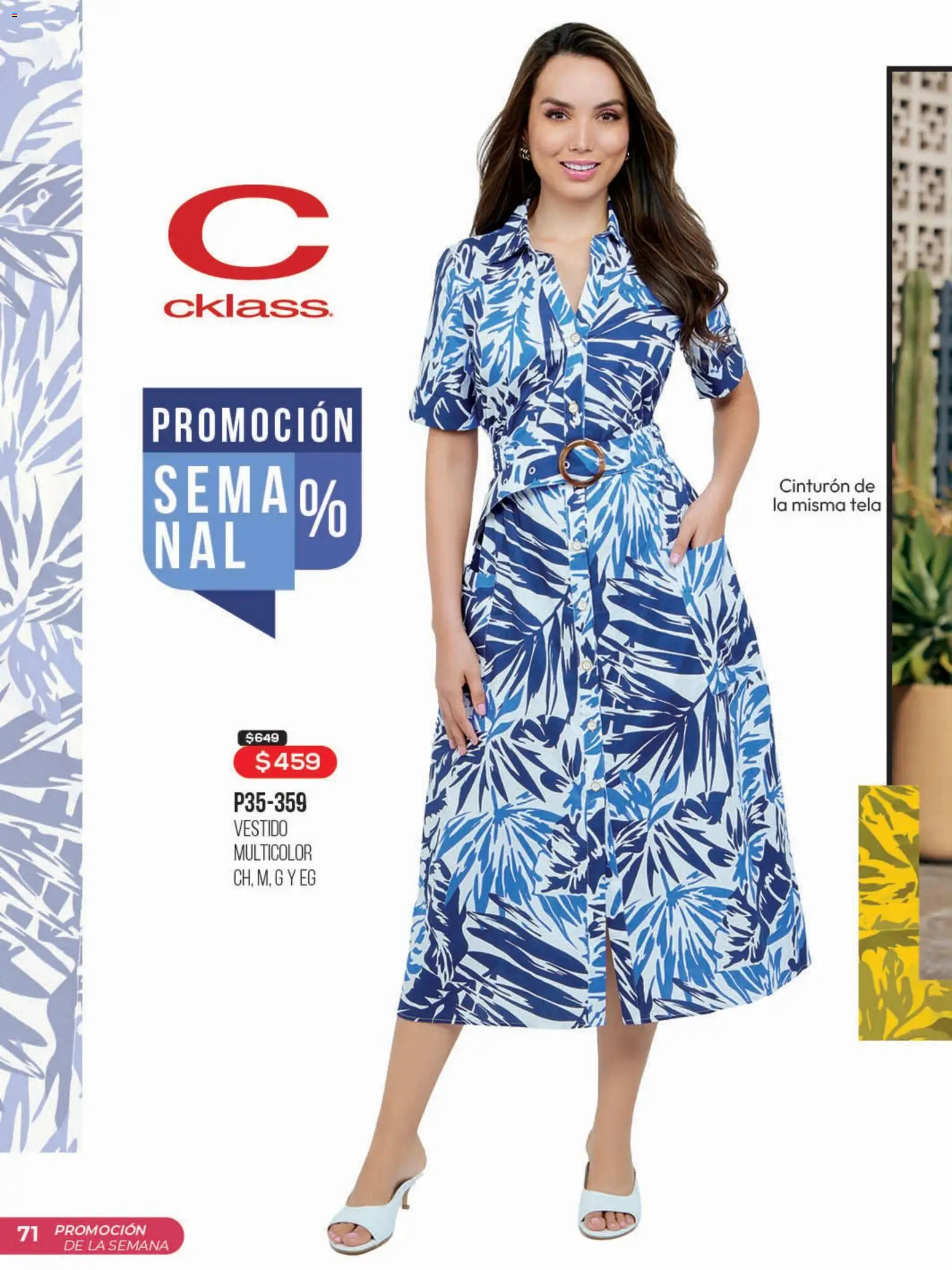 Nuevas ofertas de Cklass válidas en toda la República Mexicana desde el 01.02.2026. ¡Encuentra las mejores ofertas en Cklass catálogo Promo Semanal! | Página: 72