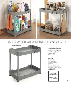 Vista previa Violetta catálogo válido desde el 09.10.2025 | Página: 111 | Productos: Organizador, Cocina, Baño, Bandeja