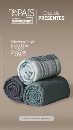 Pernambucanas Folheto - válido de 07.08.2025 | Página: 9 | Produtos: Edredom