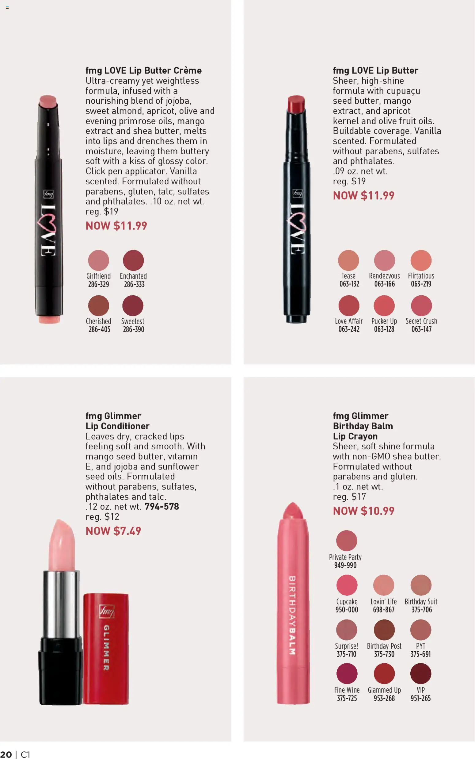 Avon Brochure - valid from 31.12.2025 | Page: 20 | Products: Pen, Wine, Mango, Cupcake