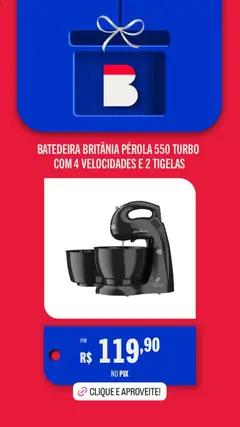 Casas Bahia promoções - Pré-Visualização do folheto da loja Casas Bahia, válido de 12.12.2025 | Página: 11 | Produtos: Batedeira