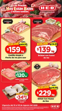 Vista previa de H-E-B - Folleto, nuevo folleto de la tienda, válido en México a partir del 15.08.2025