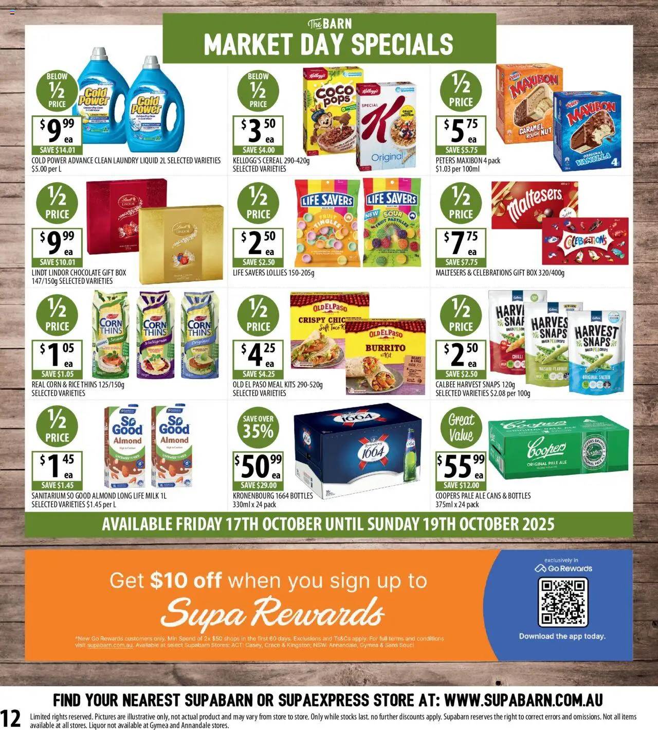 Supabarn catalogue - valid from 15.10.2025 | Page: 12 | Products: Box, Lollies, Cereal, Chilli