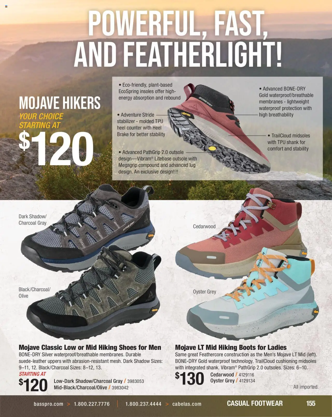 Cabela's Hunting Master 25 - valid from 11.08.2025 | Page: 155 | Products: Hiking Boots, Boots