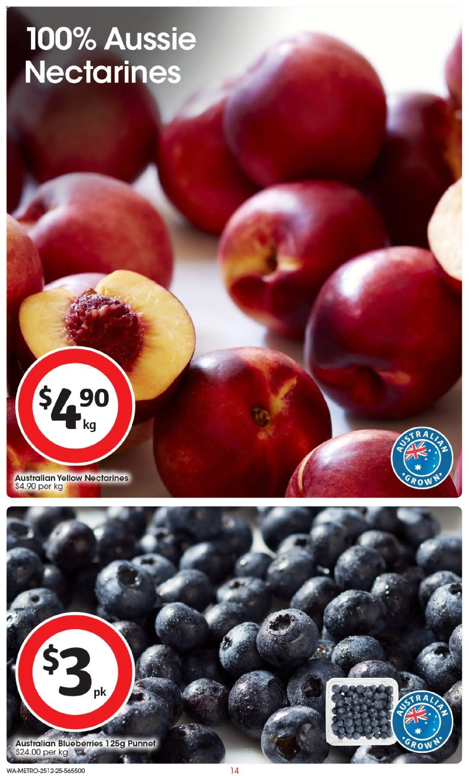 Coles catalogue - valid from 25.12.2025 | Page: 15 | Products: Blueberries
