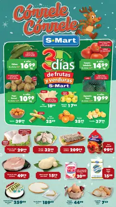 Vista previa de S-Mart folleto Chihuahua, nuevo folleto de la tienda, válido en México a partir del 16.12.2025