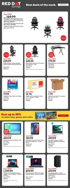 Preview of Staples weekly flyer / circulaire from shop Staples valid from 31.10.2025 | Page: 2