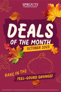 Preview of Sprouts weekly ads valid from 24.09.2025