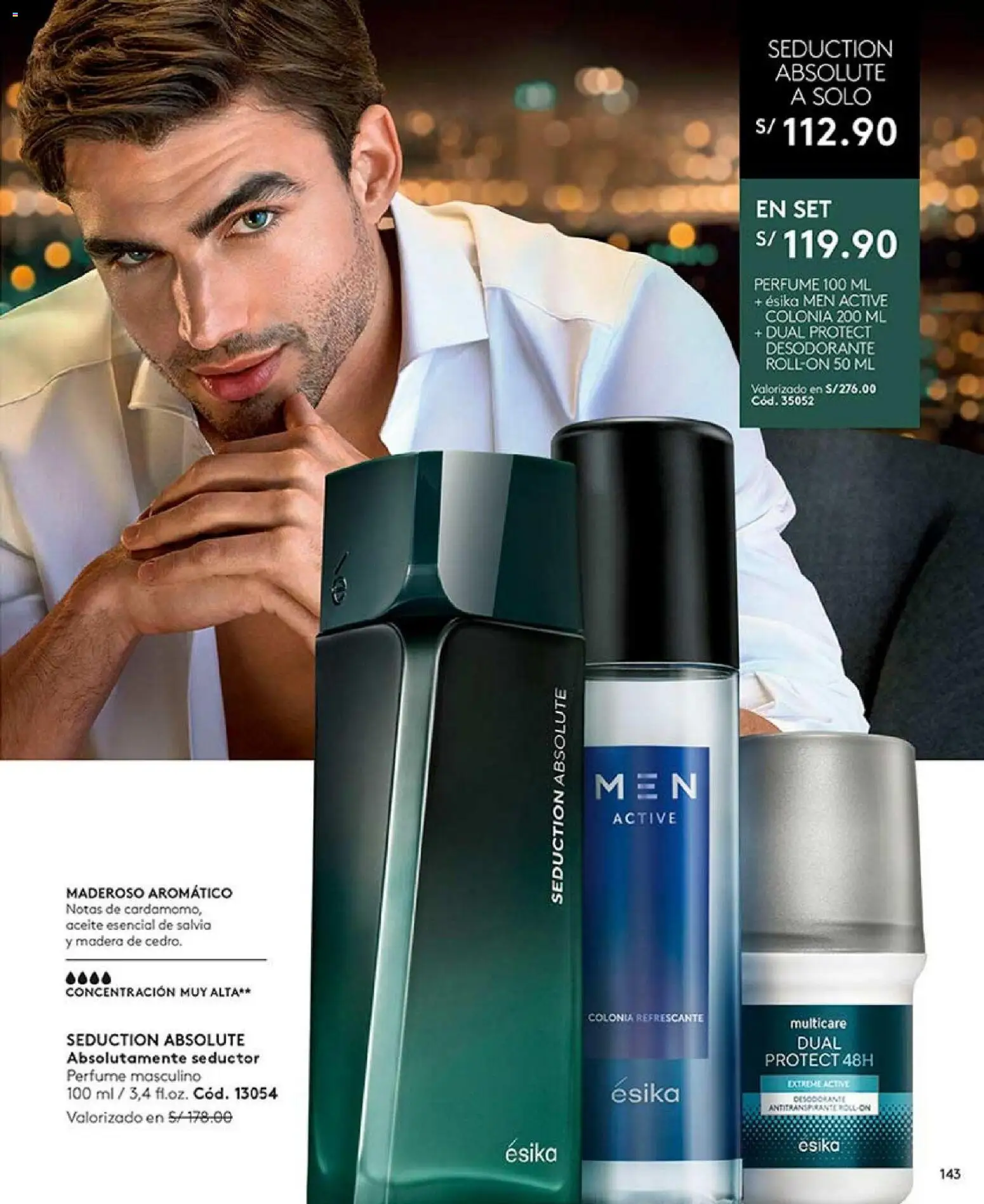 Catálogo Ésika válido desde 04.04.2026 | Página: 155 | Productos: Desodorante, Antitranspirante, Aceite, Perfume