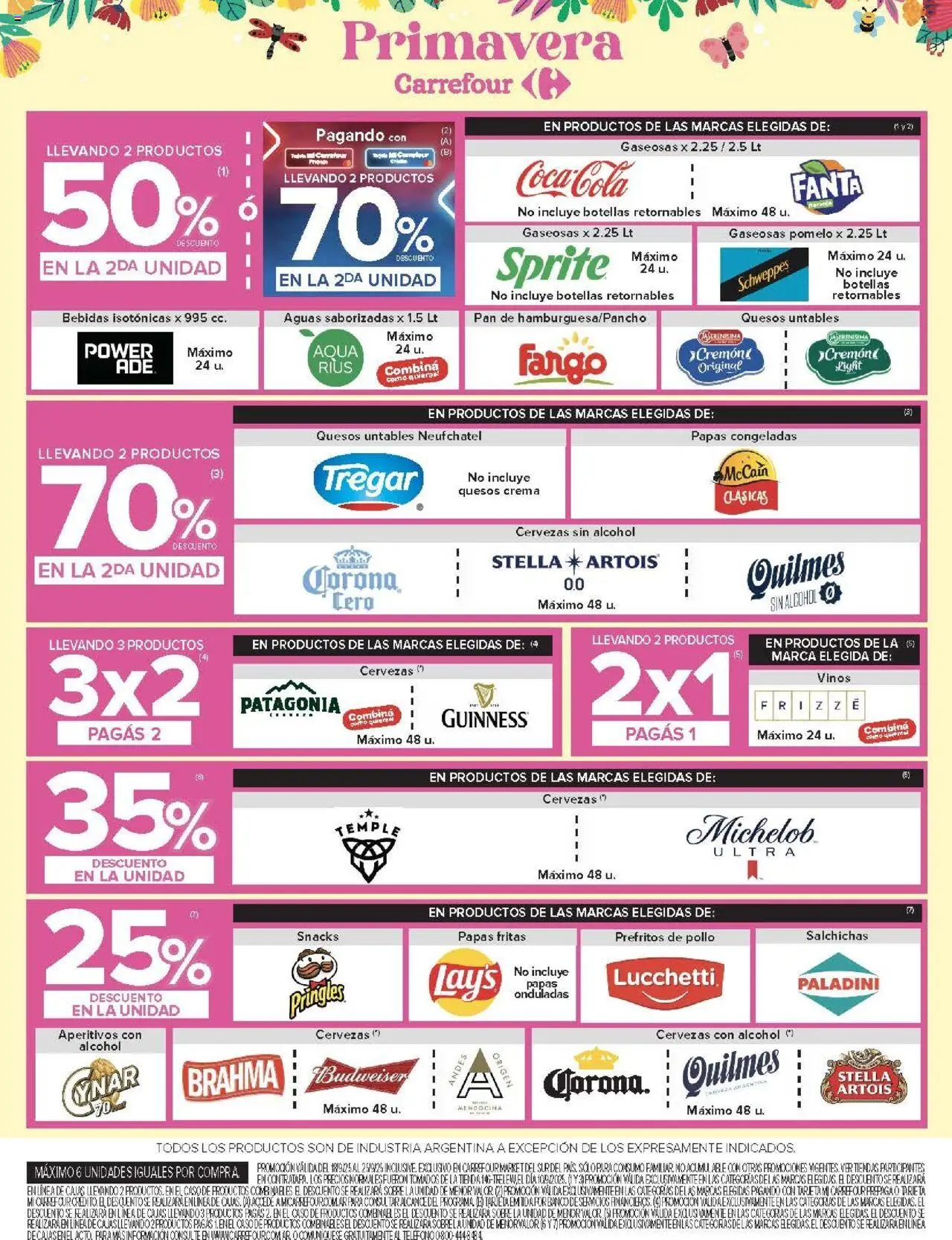 Carrefour Market catálogo - Chubut │ válido desde el 18.09.2025 | Página: 11 | Productos: Caso, Banco, Pomelo, Papas fritas